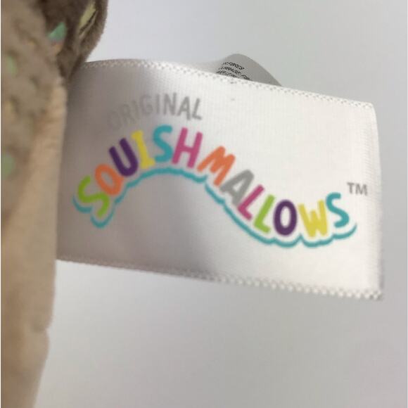 Squishmallows Thompson Armadillo 5" Plush Brown Gray Metallic Kellytoy 2022 - Picture 8 of 9